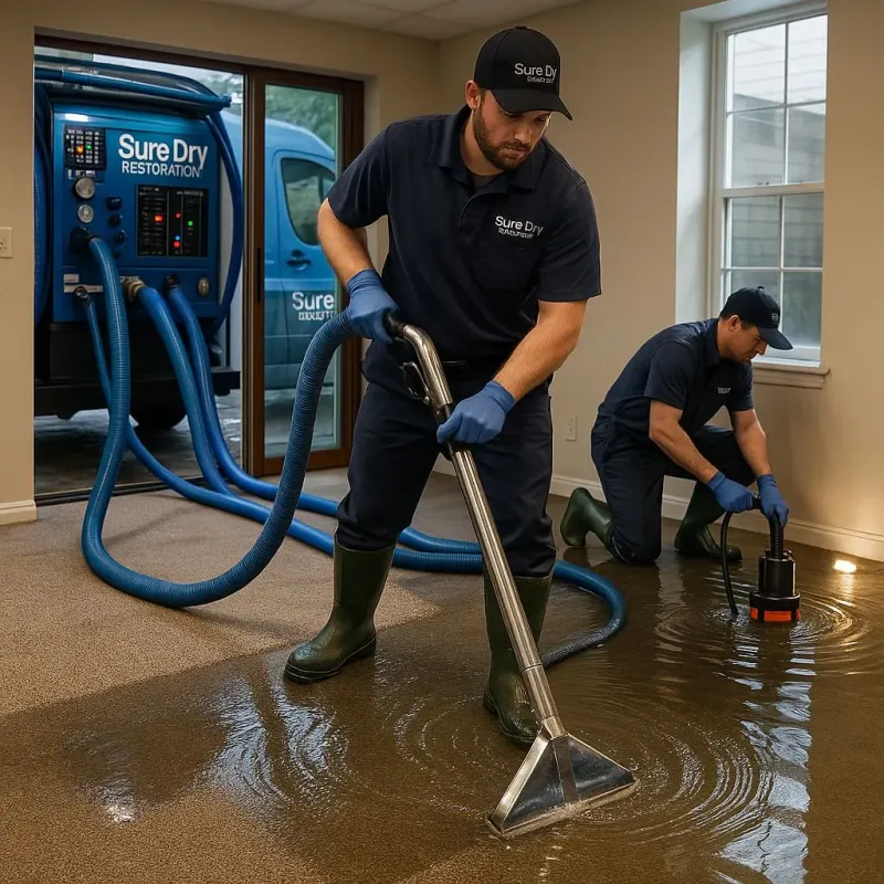 Water Extraction and Removal process in Indios, PR